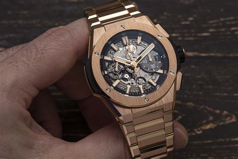 Hublot Big Bang Integral King Gold .